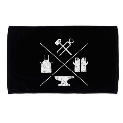 Blacksmithy Tools Blacksmithing Forging Blacksmith Microfiber Hand Towel