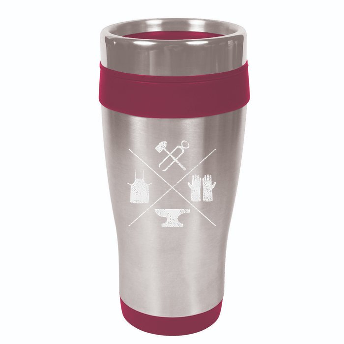 Blacksmithy Tools Blacksmithing Forging Blacksmith 16oz Travel Tumbler