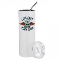 Born To Be Rock Star Stainless Steel Tumbler