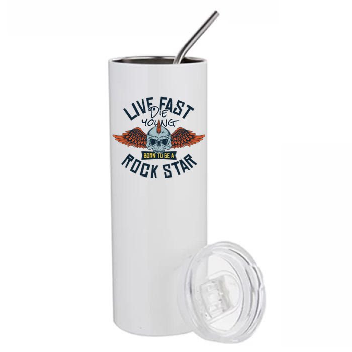 Born To Be Rock Star Stainless Steel Tumbler