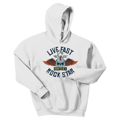 Born To Be Rock Star Kids Hoodie