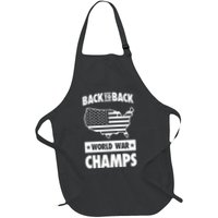 Back To Back World War Champs Apron