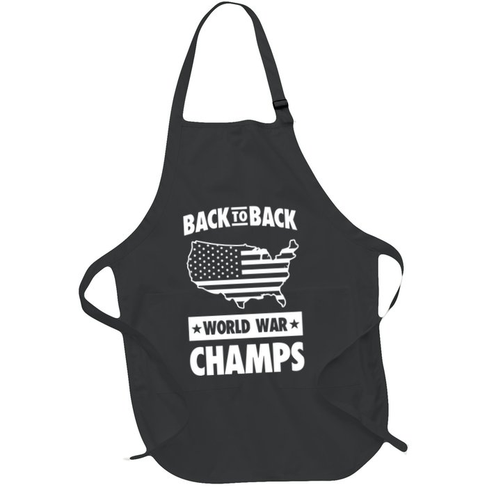 Back To Back World War Champs Apron