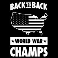 Back To Back World War Champs Apron