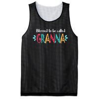 Blessed To Be Called Granna Mesh Reversible Basketball Jersey Tank