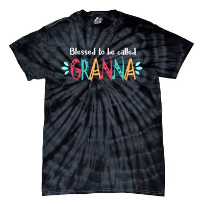 Blessed To Be Called Granna Tie-Dye T-Shirt