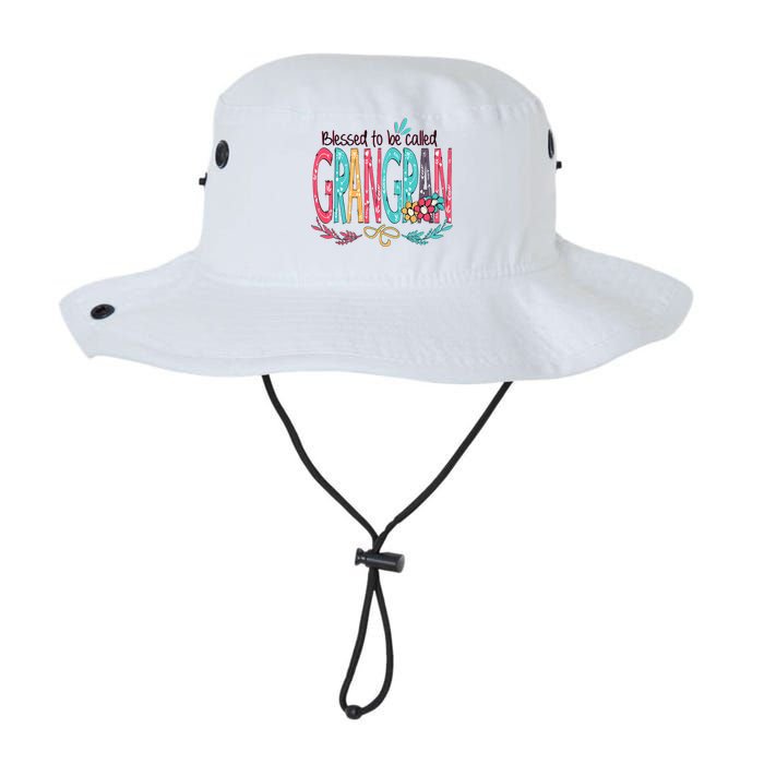 Blessed To Be Called Grangran Colorful Grandma Legacy Cool Fit Booney Bucket Hat