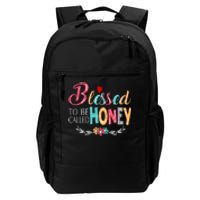 Blessed To Be Called Honey Colorful Art Daily Commute Backpack