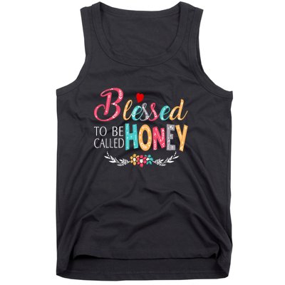 Blessed To Be Called Honey Colorful Art Tank Top