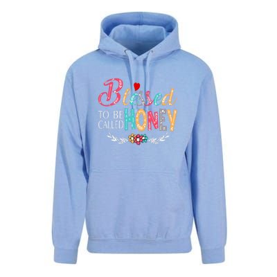 Blessed To Be Called Honey Colorful Art Unisex Surf Hoodie