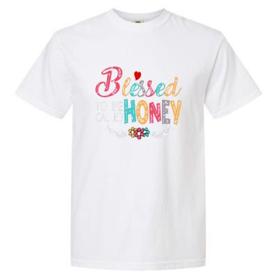 Blessed To Be Called Honey Colorful Art Garment-Dyed Heavyweight T-Shirt