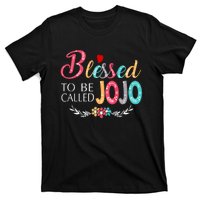 Blessed To Be Called Jojo Colorful Art T-Shirt