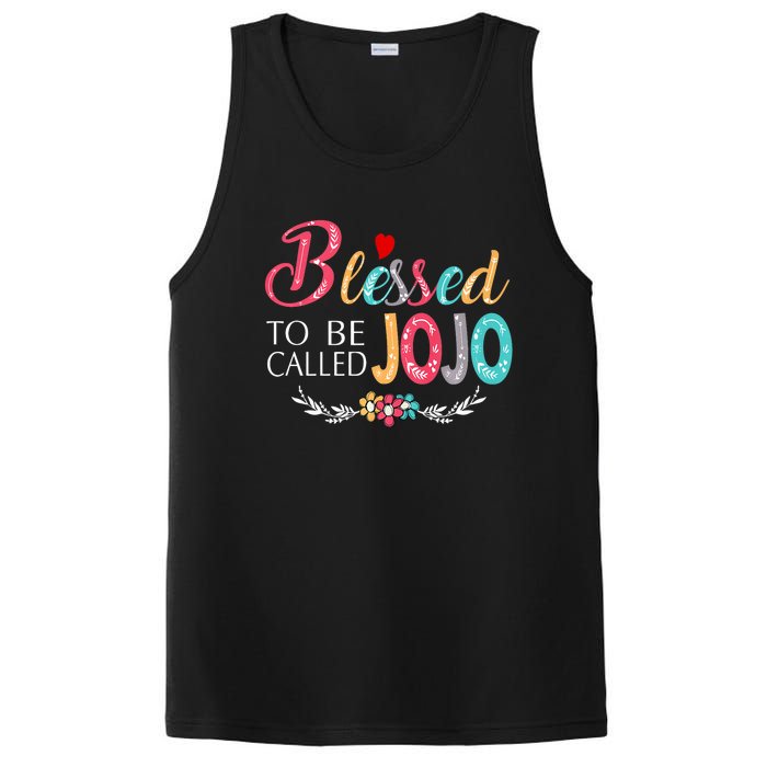 Blessed To Be Called Jojo Colorful Art PosiCharge Competitor Tank