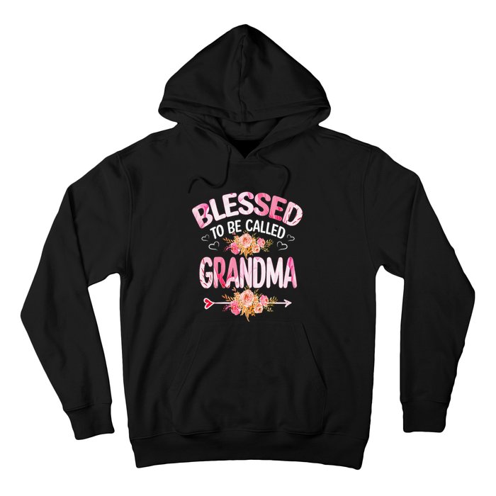 Blessed To Be Called Grandma Mother's Day Mom Grandma Gift Hoodie