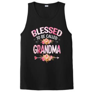 Blessed To Be Called Grandma Mother's Day Mom Grandma Gift PosiCharge Competitor Tank