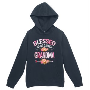 Blessed To Be Called Grandma Mother's Day Mom Grandma Gift Urban Pullover Hoodie