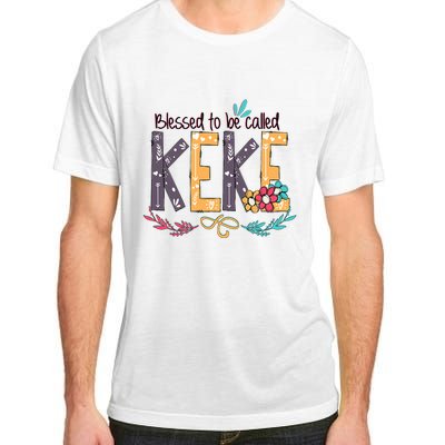 Blessed To Be Called Keke Colorful Grandma Adult ChromaSoft Performance T-Shirt