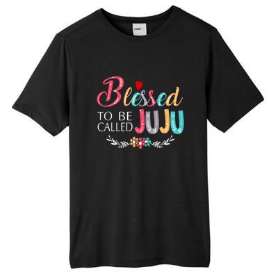 Blessed To Be Called Juju Colorful Art Tall Fusion ChromaSoft Performance T-Shirt