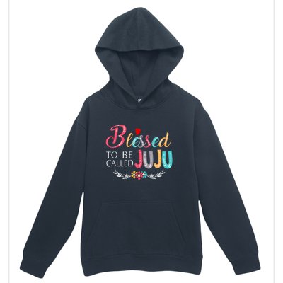 Blessed To Be Called Juju Colorful Art Urban Pullover Hoodie