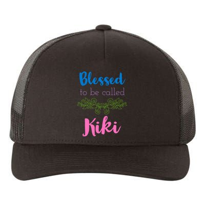 Blessed To Be Called Kiki MotherS Day Yupoong Adult 5-Panel Trucker Hat