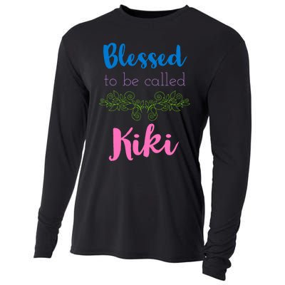 Blessed To Be Called Kiki MotherS Day Cooling Performance Long Sleeve Crew