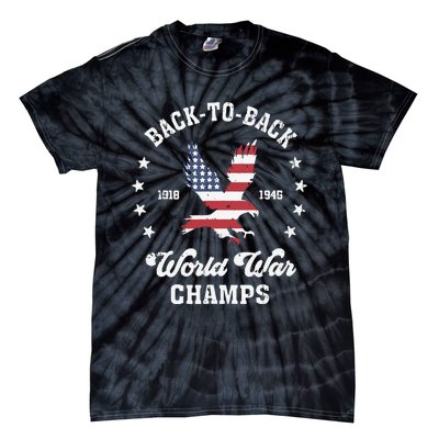 Back To Back World War Tie-Dye T-Shirt