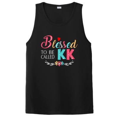 Blessed To Be Called Kk Colorful Art PosiCharge Competitor Tank