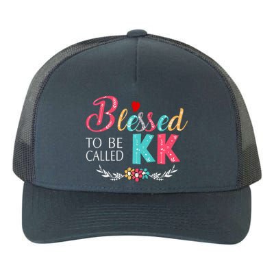 Blessed To Be Called Kk Colorful Art Yupoong Adult 5-Panel Trucker Hat