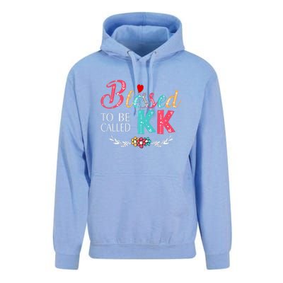 Blessed To Be Called Kk Colorful Art Unisex Surf Hoodie