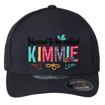 Blessed To Be Called Kimmie Colorful Gifts Flexfit Unipanel Trucker Cap
