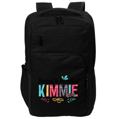 Blessed To Be Called Kimmie Colorful Gifts Impact Tech Backpack