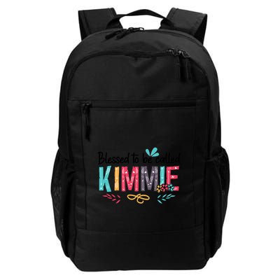 Blessed To Be Called Kimmie Colorful Gifts Backpack