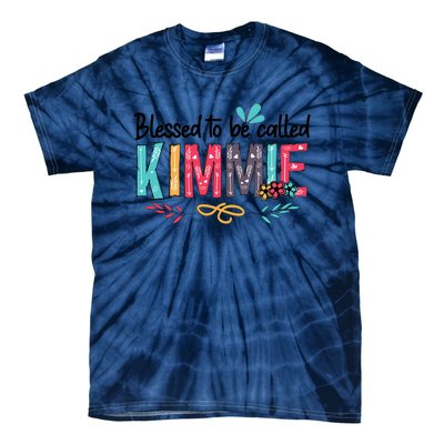 Blessed To Be Called Kimmie Colorful Gifts Tie-Dye T-Shirt