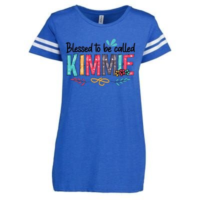 Blessed To Be Called Kimmie Colorful Gifts Enza Ladies Jersey Football T-Shirt