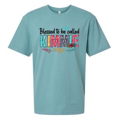 Blessed To Be Called Kimmie Colorful Gifts Sueded Cloud Jersey T-Shirt