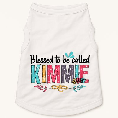 Blessed To Be Called Kimmie Colorful Gifts Doggie Tank