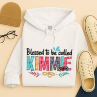 Blessed To Be Called Kimmie Colorful Gifts Hoodie