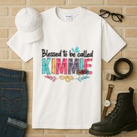 Blessed To Be Called Kimmie Colorful Gifts Tall T-Shirt