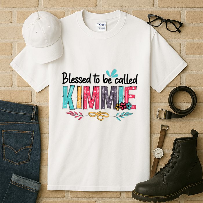 Blessed To Be Called Kimmie Colorful Gifts Tall T-Shirt