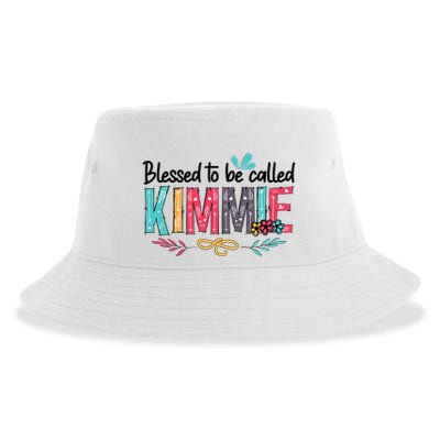 Blessed To Be Called Kimmie Colorful Gifts Sustainable Bucket Hat