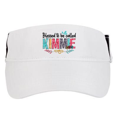 Blessed To Be Called Kimmie Colorful Gifts Adult Drive Performance Visor