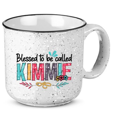 Blessed To Be Called Kimmie Colorful Gifts 15oz Campfire Ceramic Mug