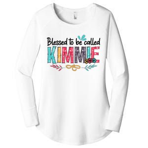 Blessed To Be Called Kimmie Colorful Gifts Women's Perfect Tri Tunic Long Sleeve Shirt