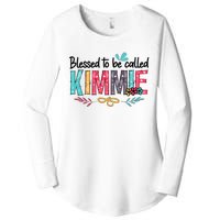 Blessed To Be Called Kimmie Colorful Gifts Women's Perfect Tri Tunic Long Sleeve Shirt