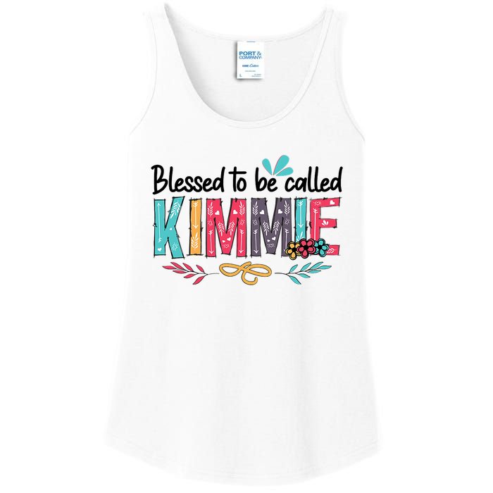 Blessed To Be Called Kimmie Colorful Gifts Ladies Essential Tank