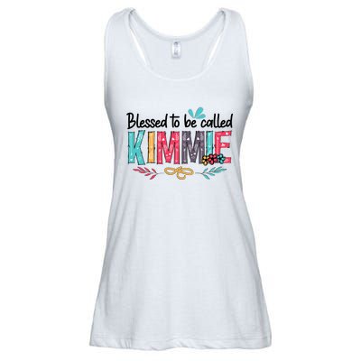 Blessed To Be Called Kimmie Colorful Gifts Ladies Essential Flowy Tank