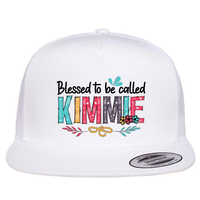 Blessed To Be Called Kimmie Colorful Gifts Flatbill Hat