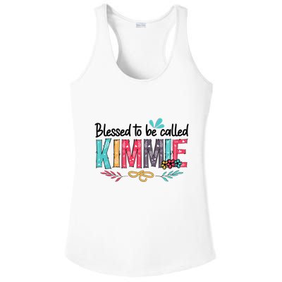 Blessed To Be Called Kimmie Colorful Gifts Ladies PosiCharge Competitor Racerback Tank