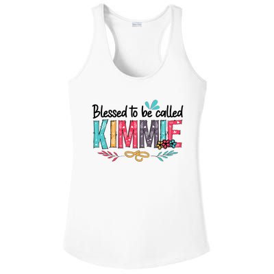 Blessed To Be Called Kimmie Colorful Gifts Ladies PosiCharge Competitor Racerback Tank