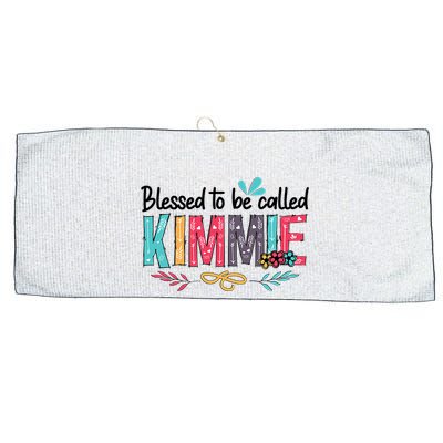 Blessed To Be Called Kimmie Colorful Gifts Large Microfiber Waffle Golf Towel